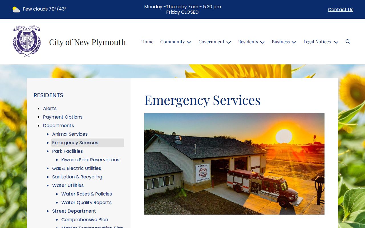New Plymouth emergency services source for recent arrest contacts